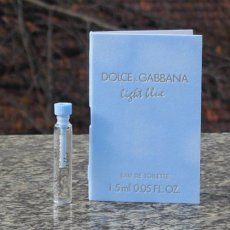 D&G Light Blue Sample for women-سمپل دولچی گابانا لایت بلو زنانه