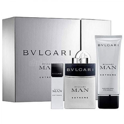 Bvlgari Man Extreme Gift Set for men-ست بولگاری من اکستریم مردانه 3 تیکه
