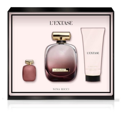 L'Extase Nina Ricci Gift Set for women-ست نینا ریچی لکستاز زنانه 3 تیکه