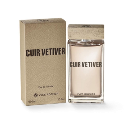 Cuir Vetiver Yves Rocher for men-کویر وتیور ایوروشه مردانه