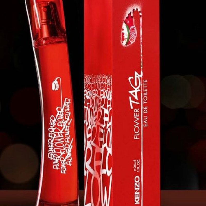 Kenzo Flower Tag EDT For Women-کنزو فلاور تگ ادوتویلت زنانه