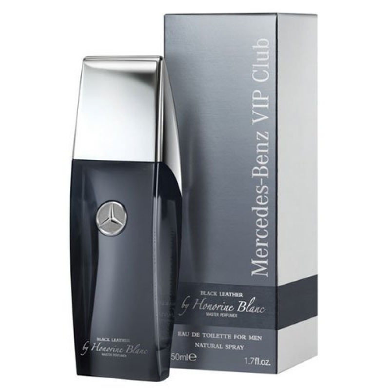 Black Leather by Honorine Blanc for men-بلک لدر بای هونارین بلنک مردانه (مرسدس بنز وی آی پی کلوب مشکی مردانه)