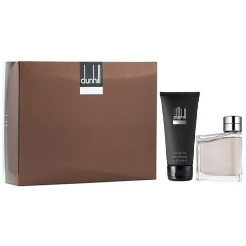 Dunhill Gift Set for men-ست دانهیل قهوه ای مردانه 2 تیکه