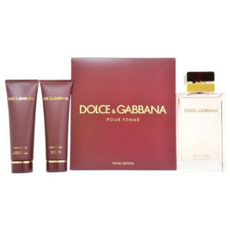 Dolce&Gabbana Pour Femme Gift Set for women-ست دولچی گابانا پور فم زنانه سه تیکه