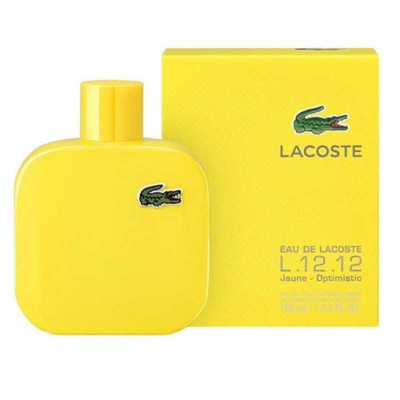 Lacoste L.12.12 Yellow (Jaune) for men-L.12.12 یلو (ژون) لاگوست مردانه