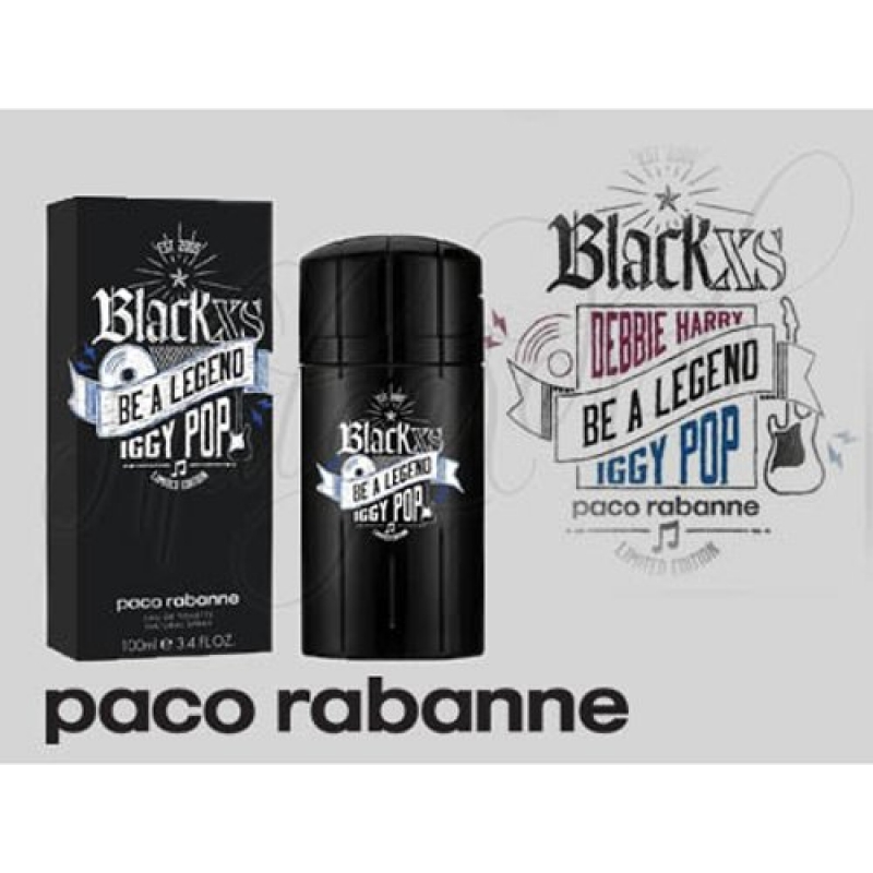 Black XS Be a Legend Iggy Pop for men-بلک ایکس اس بی ا لجند ایگی پاپ مردانه