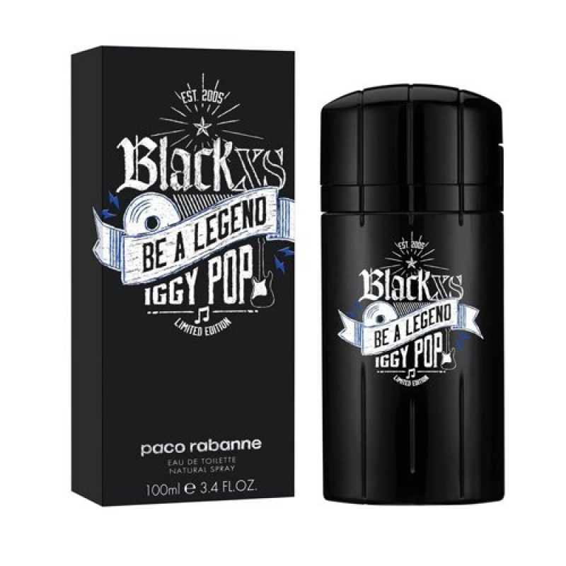 Black XS Be a Legend Iggy Pop for men-بلک ایکس اس بی ا لجند ایگی پاپ مردانه