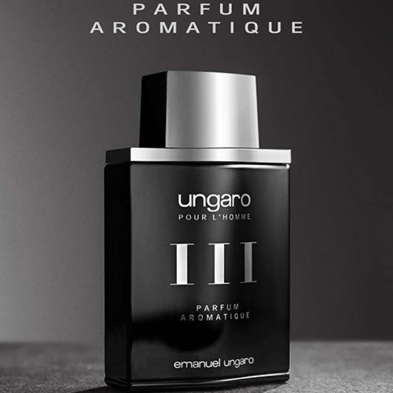 Ungaro pour l’Homme III Parfum Aromatique for men-آنگارو پورهوم 3 پرفیوم آروماتیک مردانه