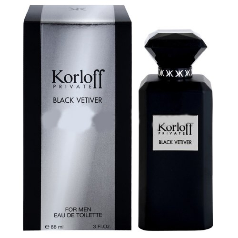 Korloff Black Vetiver for men-کورلوف بلک وتیور مردانه