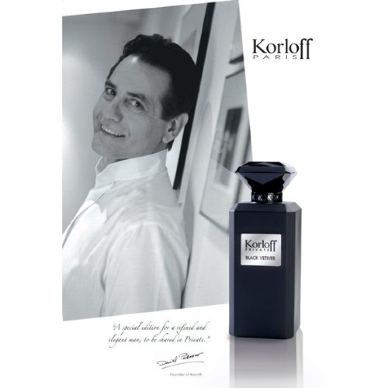 Korloff Black Vetiver for men-کورلوف بلک وتیور مردانه