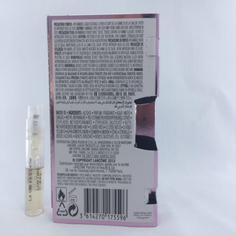 La Vie Est Belle L'Eau Intense Sample for women-سمپل لویه استیبل اینتنس زنانه