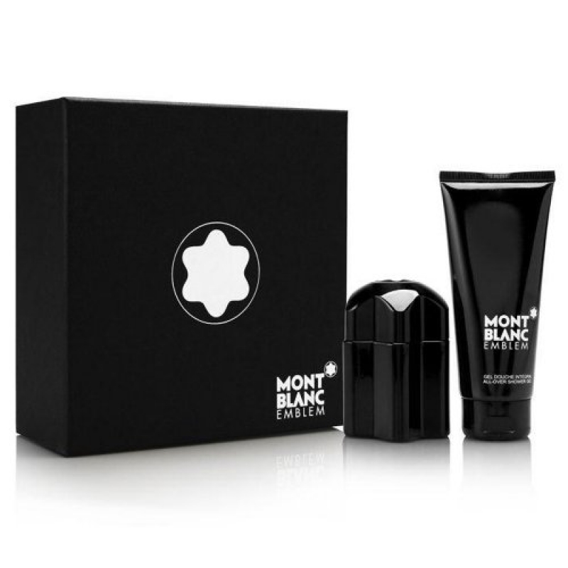 Emblem Mont Blanc Gift Set for men-ست مونت بلنک امبلم مردانه 2 تیکه