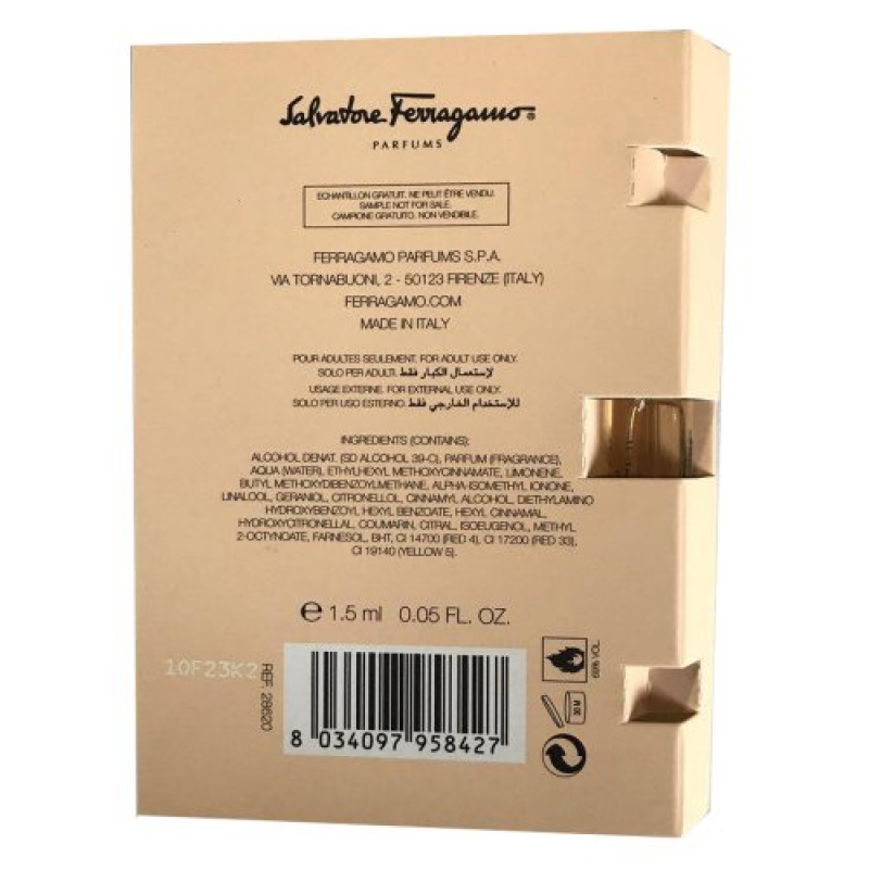 Emozione Salvatore Ferragamo Sample for women-سمپل سالواتور فراگامو اموزیون زنانه