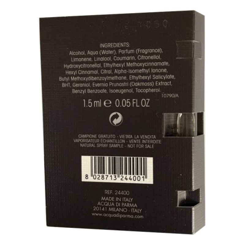 Colonia Quercia Acqua Di Parma Sample for men-سمپل کلونیا کوئسیا آکوا دی پارما مردانه