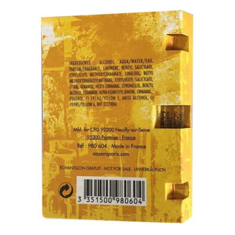 Azzaro Pour Homme Limited Edition 2015 Sample for men-سمپل آزارو پورهوم لیمیتد ادیشن 2015 مردانه