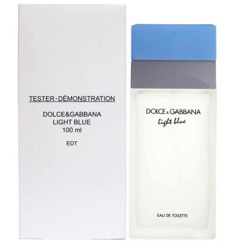D&G Light Blue Tester for women-تستر دی اند جی لایت بلو زنانه