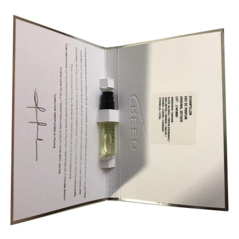 Original Vetiver Creed Sample for men and women-سمپل اریجینال وتیور کرید مردانه و زنانه