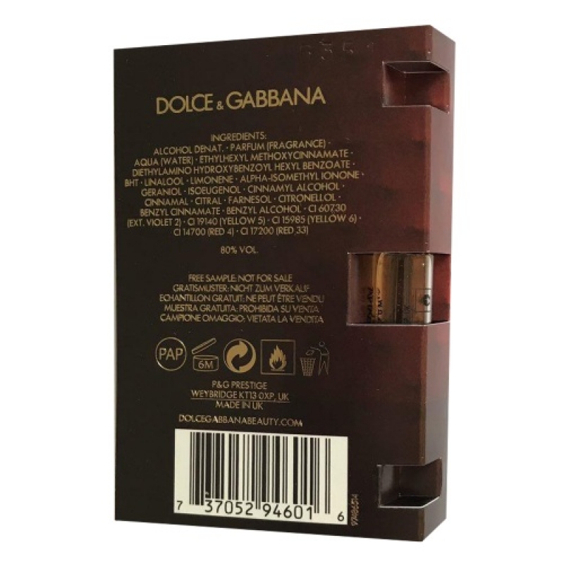 The One Royal Night Dolce & Gabbana Sample for men-سمپل د وان لیلی ملکی دلچی گابانا مردانه