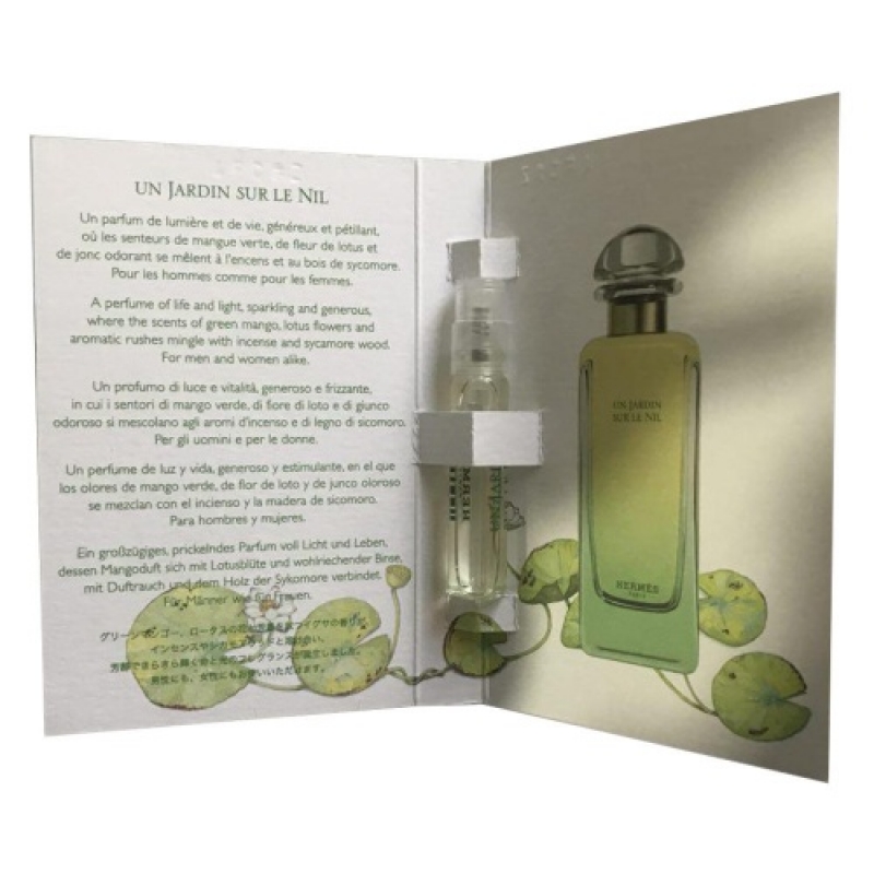 Un Jardin Sur Le Nil Hermes Sample for men and women-سمپل هرمس آ جاردین سوا له نیل مردانه و زنانه