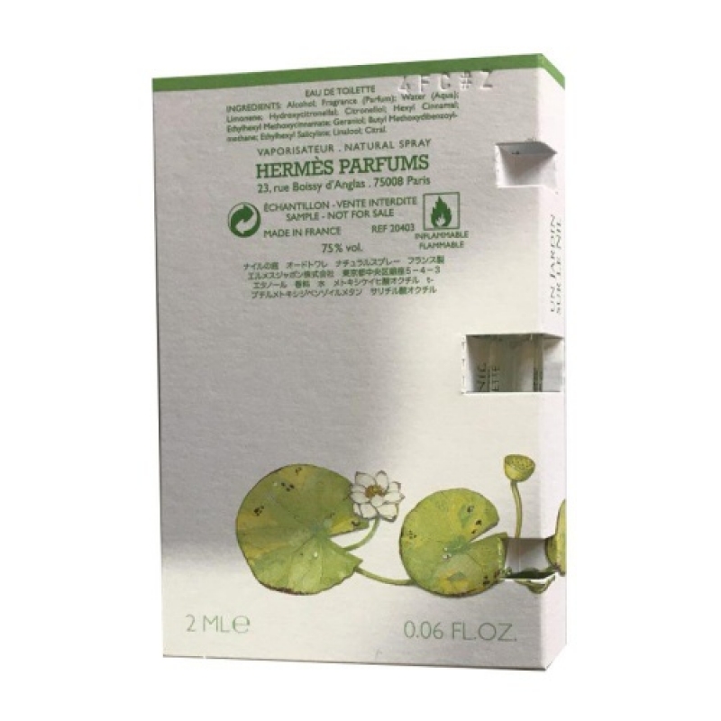 Un Jardin Sur Le Nil Hermes Sample for men and women-سمپل هرمس آ جاردین سوا له نیل مردانه و زنانه