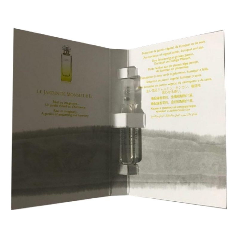 Le Jardin De Monsieur Li Hermes Sample for men and women-سمپل هرمس لا جاردین د موسیا لی مردانه و زنانه