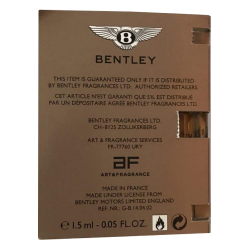 Bentley Intense Sample for men-سمپل بنتلی اینتنس مردانه