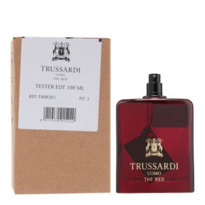 Trussardi Uomo The Red Tester for men-تستر تروساردی اومو د رد مردانه