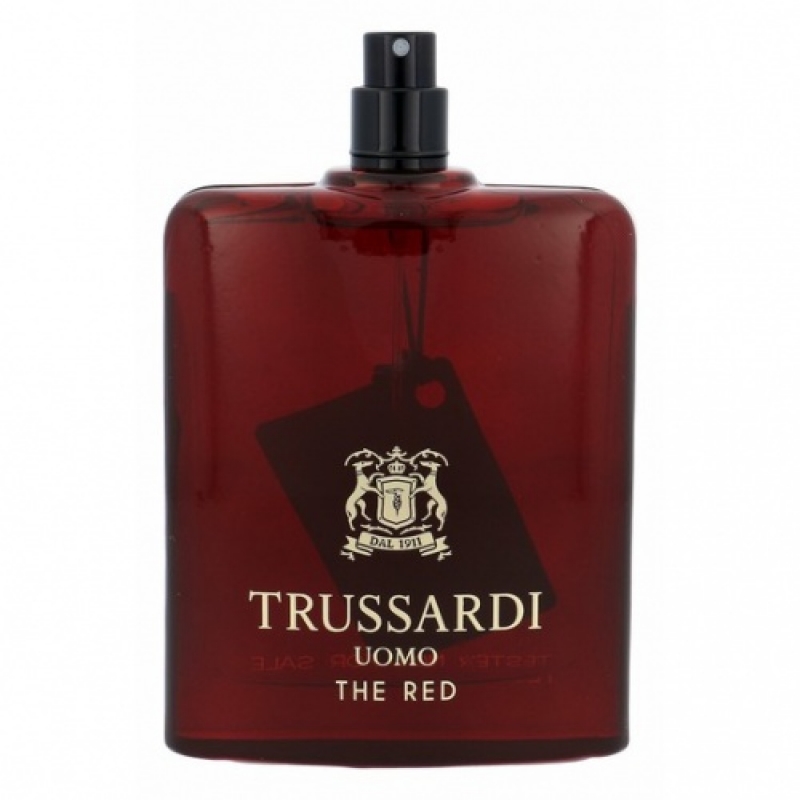 Trussardi Uomo The Red Tester for men-تستر تروساردی اومو د رد مردانه