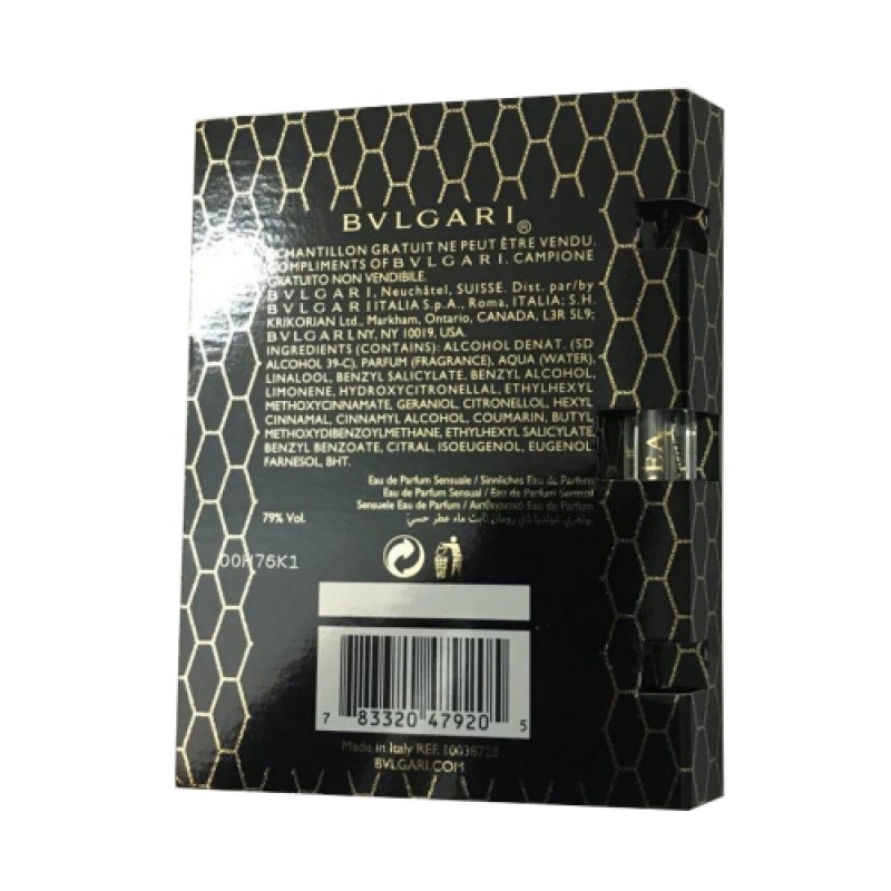 Goldea The Roman Night Bvlgari Sample for women-سمپل بولگاری گلدیا د رومن نایت زنانه