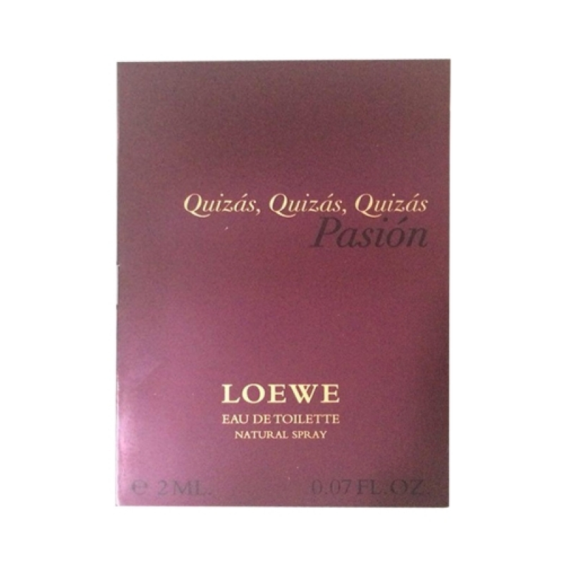 Quizas, Quizas, Quizas Pasion Loewe Sample for women-سمپل لوه کوئیزاس ، کوئیزاس ، کوئیزاس پشن زنانه