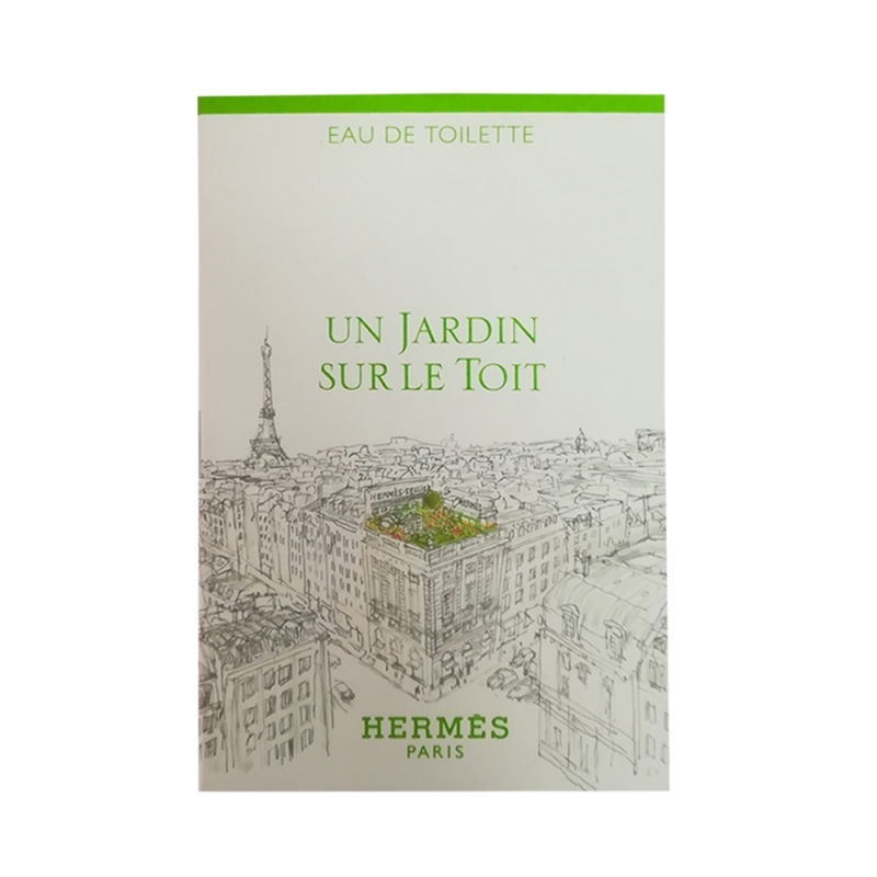 Un Jardin Sur Le Toit Hermes sample for women and men-سمپل آن جاردین سور لِتويت زنانه و مردانه