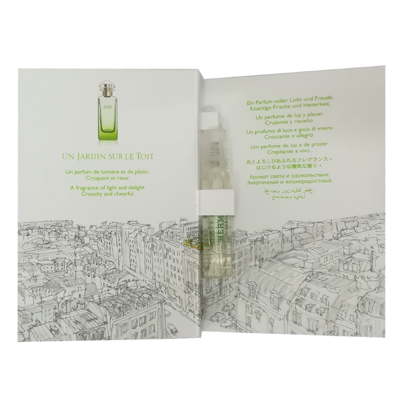 Un Jardin Sur Le Toit Hermes sample for women and men-سمپل آن جاردین سور لِتويت زنانه و مردانه