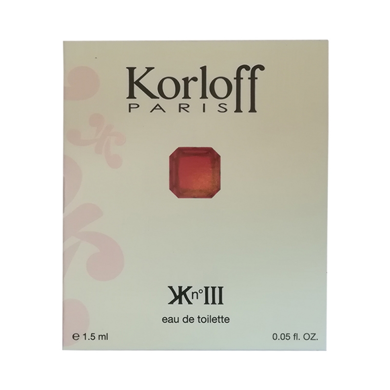 Kn°III Korloff Paris Sample for women-سمپل کی ان تری کورلف پاریس زنانه