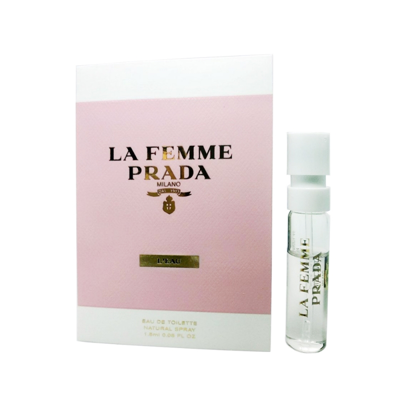 Prada la femme discount sample