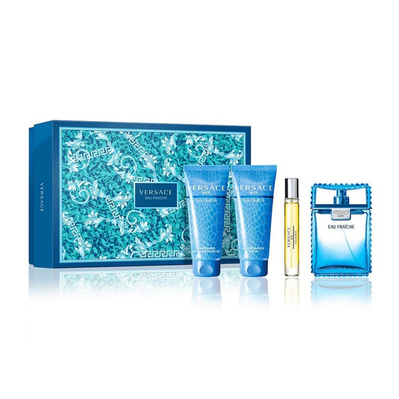 Versace Man Eau Fraiche Gift Set-گیفت ست ورساچه من او فرش