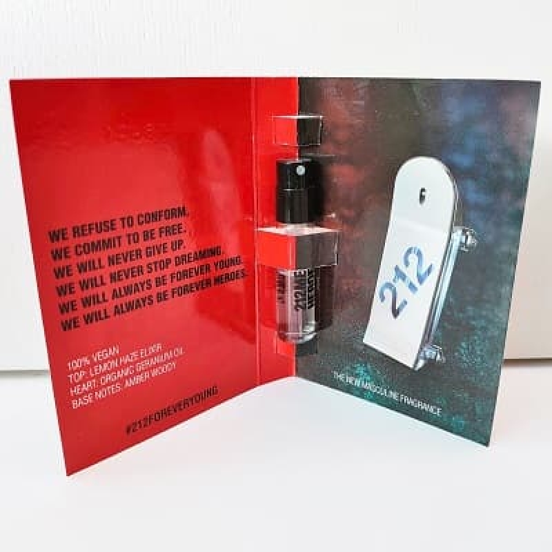 Sample Carolina Herrera 212 MEN Heroes forever young-سمپل کارولینا هررا 212 مردانه هروز فوراور یانگ